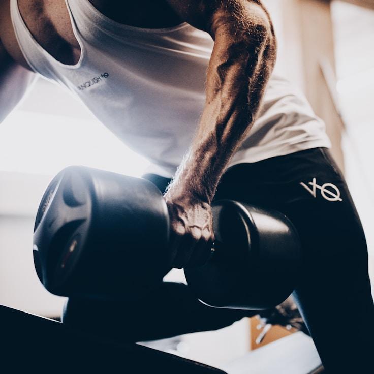 Yoga and wellness studio with natural lighting